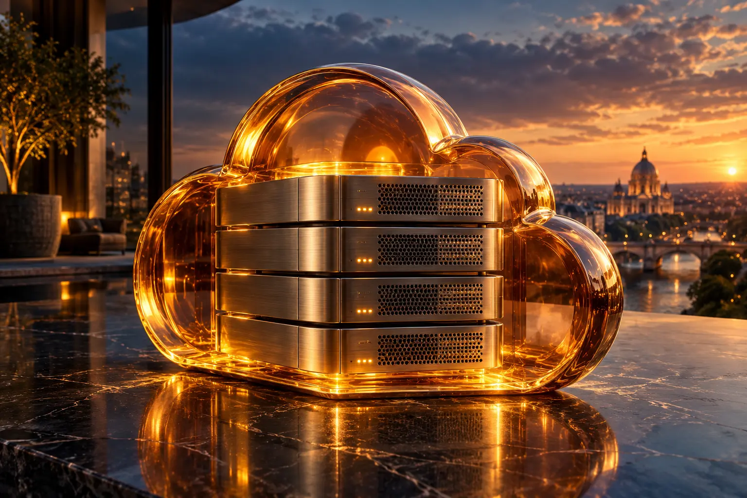 Sauvegarde & cloud — illustration